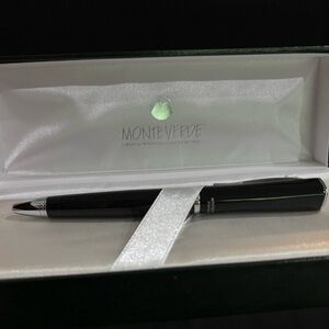 imPRESS Monteverde Black Luxury Pen Sleek Design